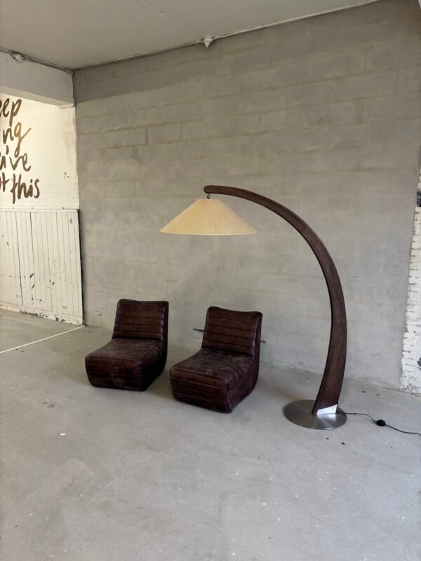 Natuzzi Luna floorlamp 90s Italy - Image 7