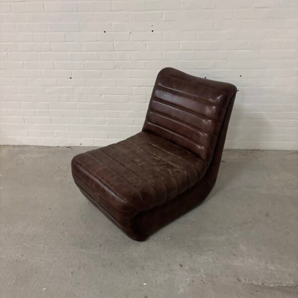 Leather fauteuil / lounge chair