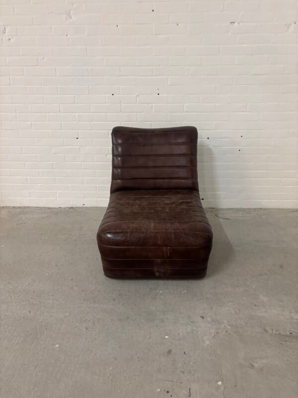 Leather fauteuil / lounge chair - Image 2