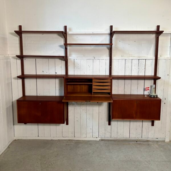 Teak modulair wall unit danish 60's - Image 2