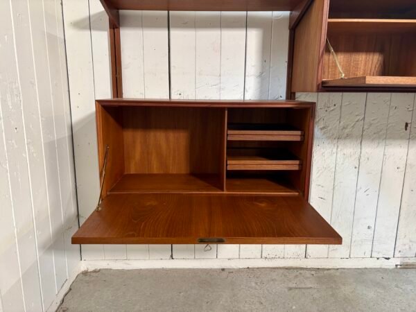 Teak modulair wall unit danish 60's - Image 6