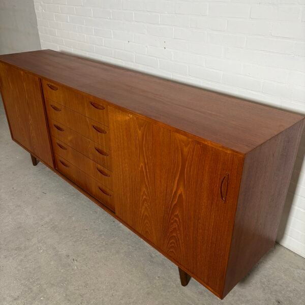 Teak lowboard dressor Danish 1960's - Image 3