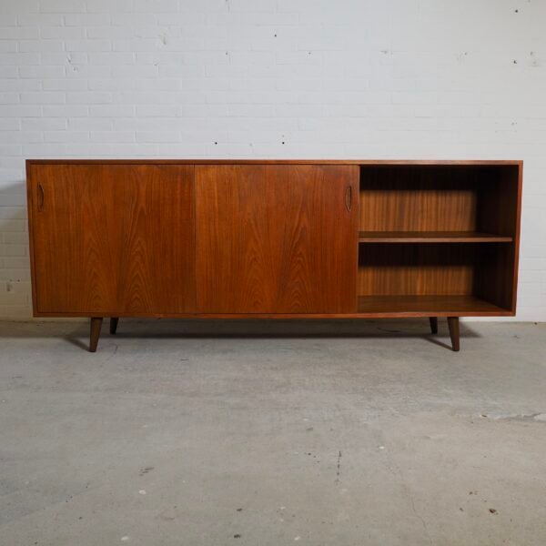 Teak lowboard dressor Danish 1960's - Image 6