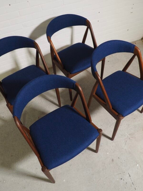 4x dining chairs Kai Kristiansen model 31 - Image 2