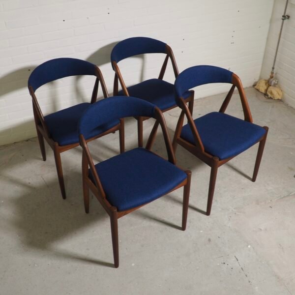 4x dining chairs Kai Kristiansen model 31 - Image 5