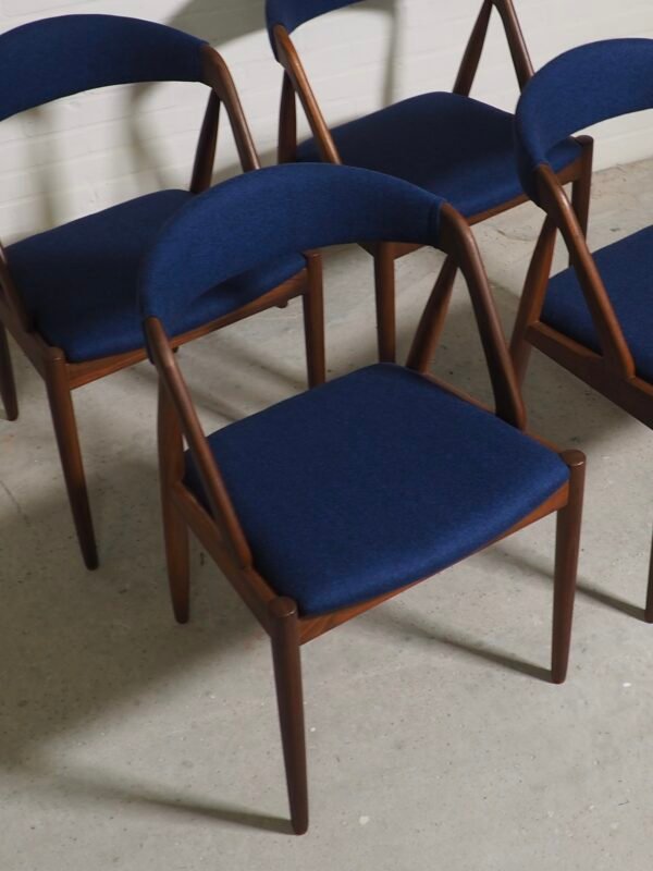 4x dining chairs Kai Kristiansen model 31 - Image 6