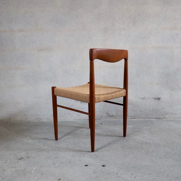 4x Teak Dining Chairs H. W. Klein for Bramin - Image 10