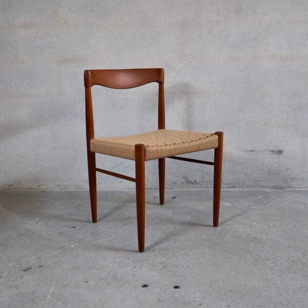 4x Teak Dining Chairs H. W. Klein for Bramin - Image 9