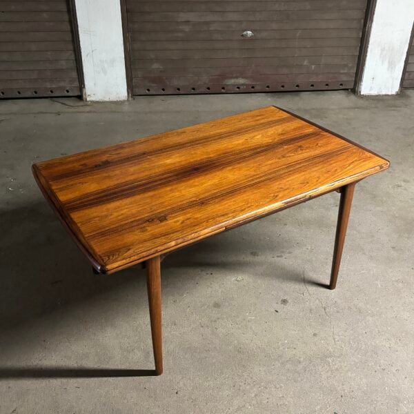 Dining Table in Rosewood with Extensions, Designed by Arne Vodder from the 1960s