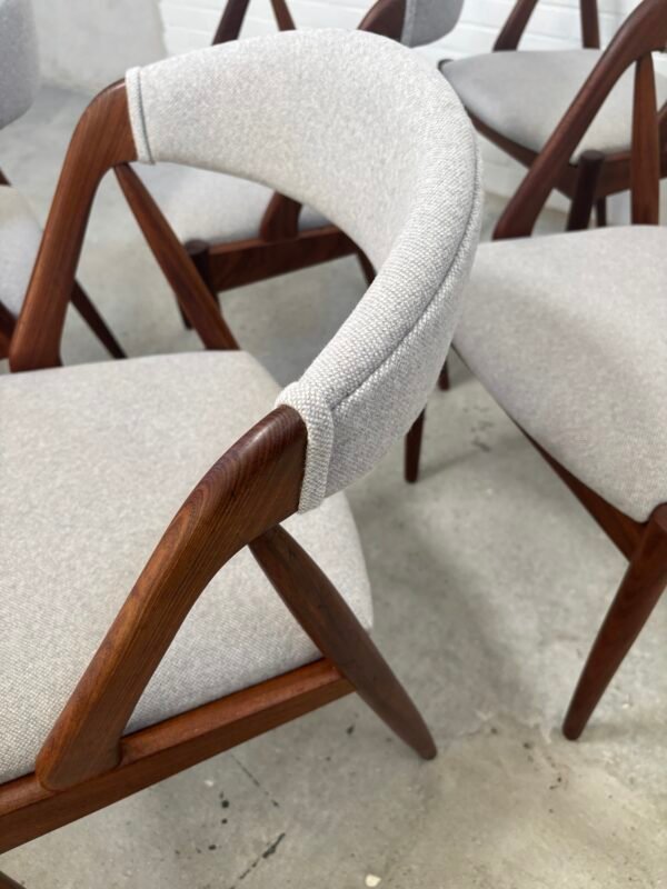 6x dining chairs Kai Kristiansen model 31 - Image 5