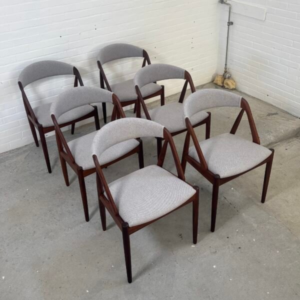 6x dining chairs Kai Kristiansen model 31