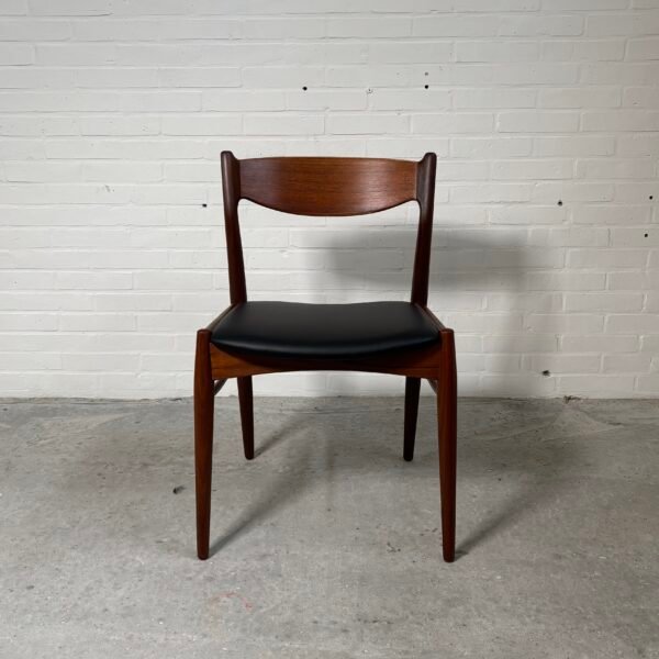 4x dining chairs designed by Arne Wahl Iversen for Ærthøj Jensen & Mølholm - Image 8