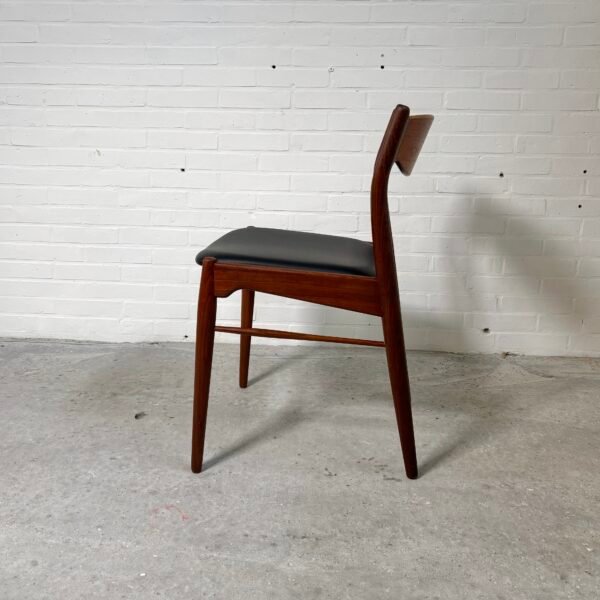 4x dining chairs designed by Arne Wahl Iversen for Ærthøj Jensen & Mølholm - Image 11
