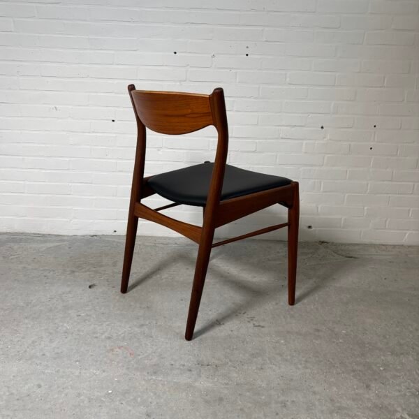 4x dining chairs designed by Arne Wahl Iversen for Ærthøj Jensen & Mølholm - Image 10