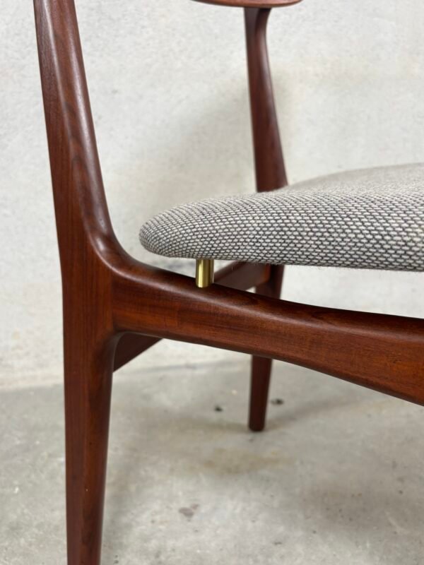 6x Schiønning & Elgaard teak dining chairs - Image 5