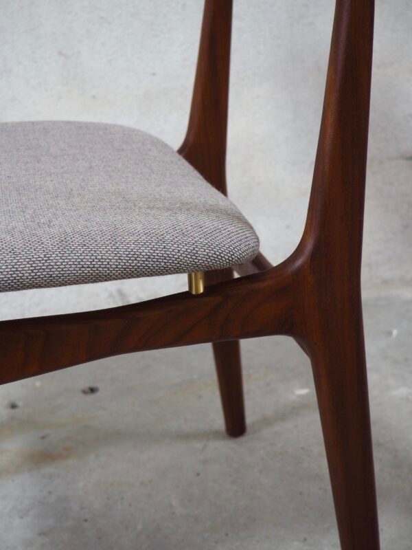 6x Schiønning & Elgaard teak dining chairs - Image 7