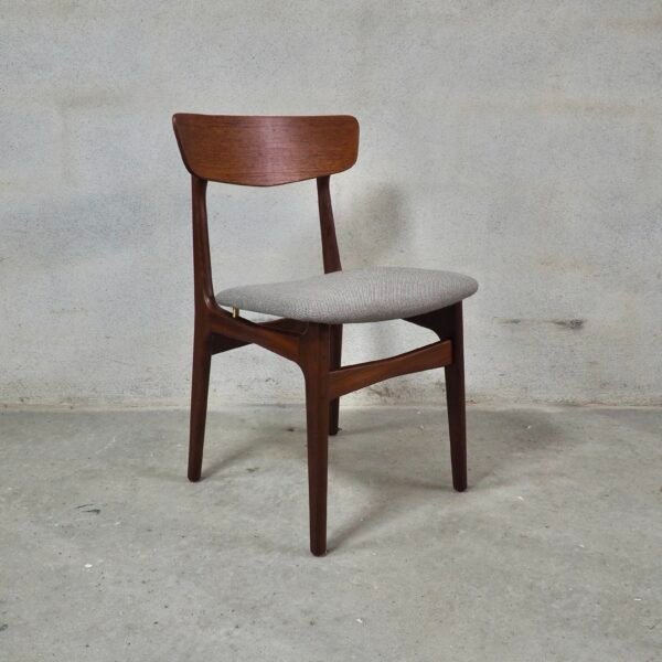 6x Schiønning & Elgaard teak dining chairs - Image 8