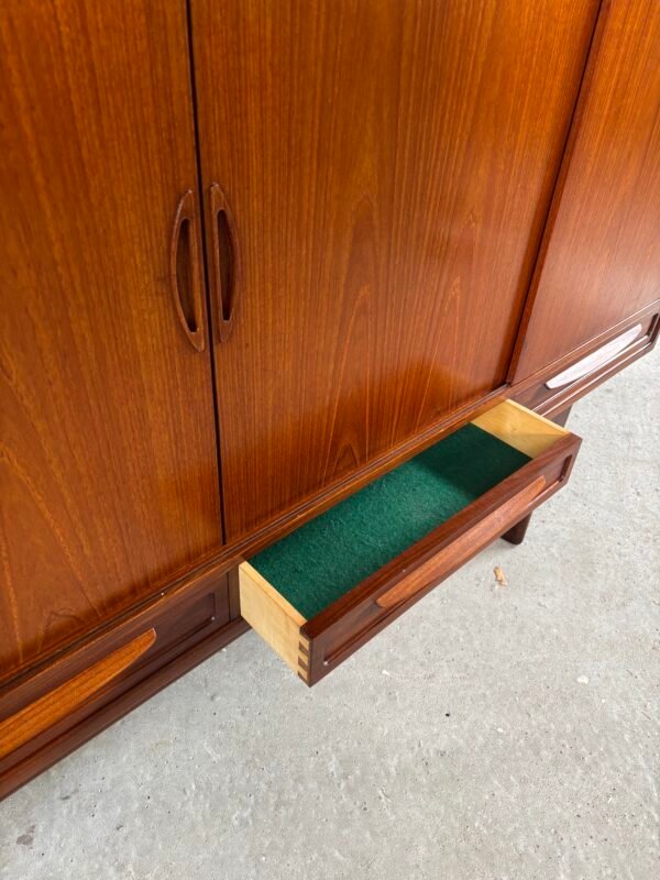 Sofus Jørgensen – Teak Highboard, Denmark 1960s - Image 9