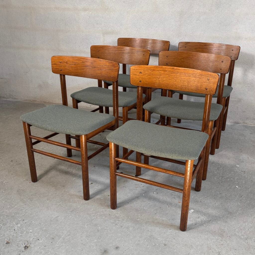 Farstrup – Model 250 Dining Chairs, Denmark 1960s