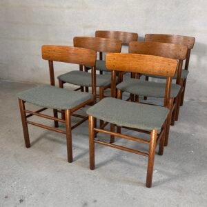 Farstrup – Model 250 Dining Chairs, Denmark 1960s