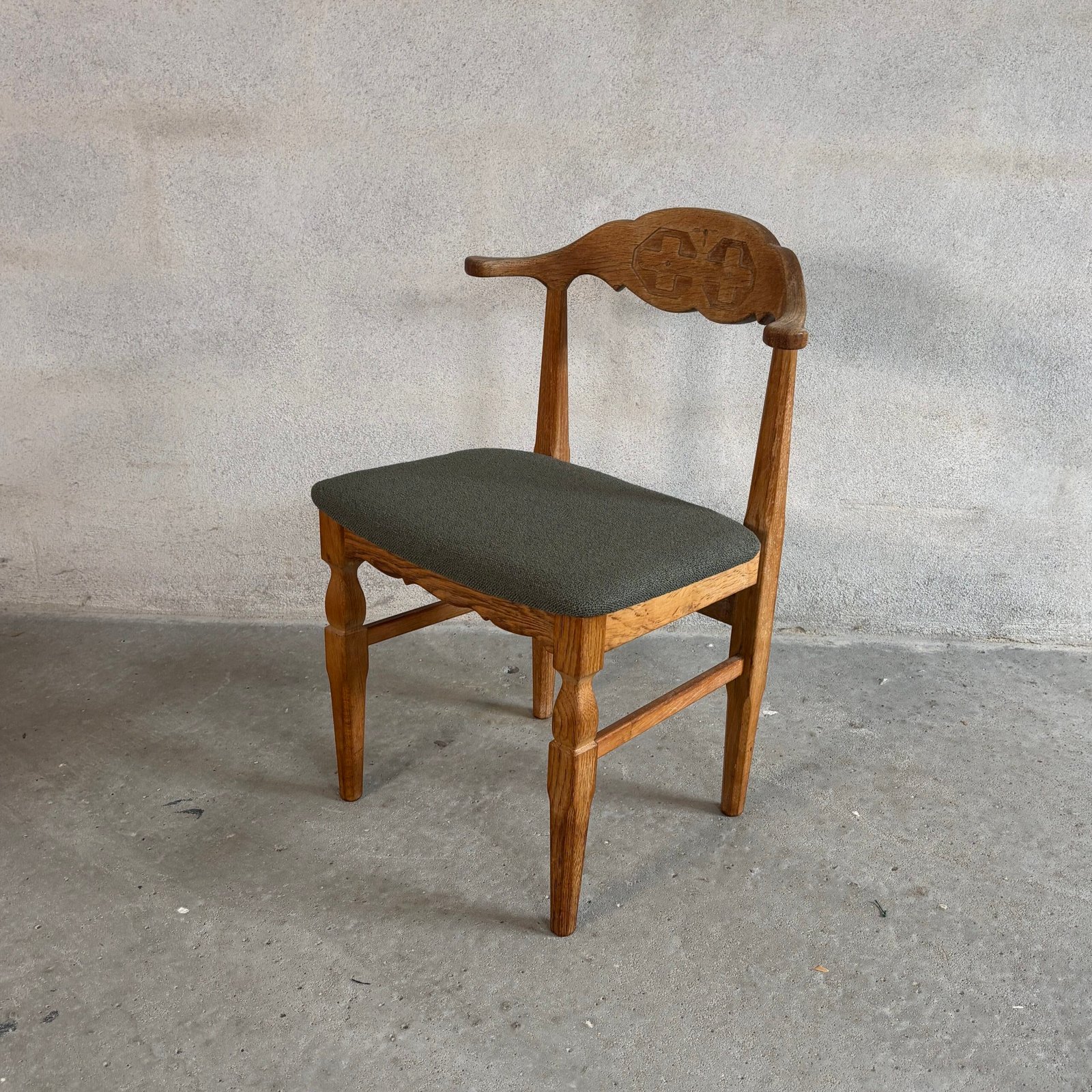 Set of 6 Henning Kjærnulf Dining Chairs — Oak, 1960s - Image 6