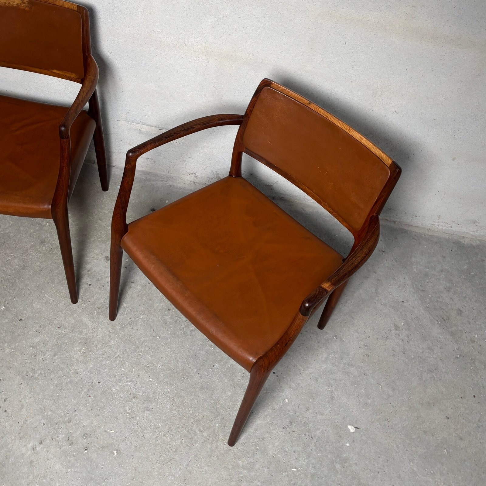Pair of Armchairs, Model 65 by Niels O. Møller - Image 2
