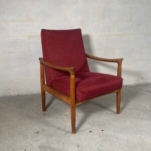 Fritz Hansen Lounge Chair — Denmark, 1960s