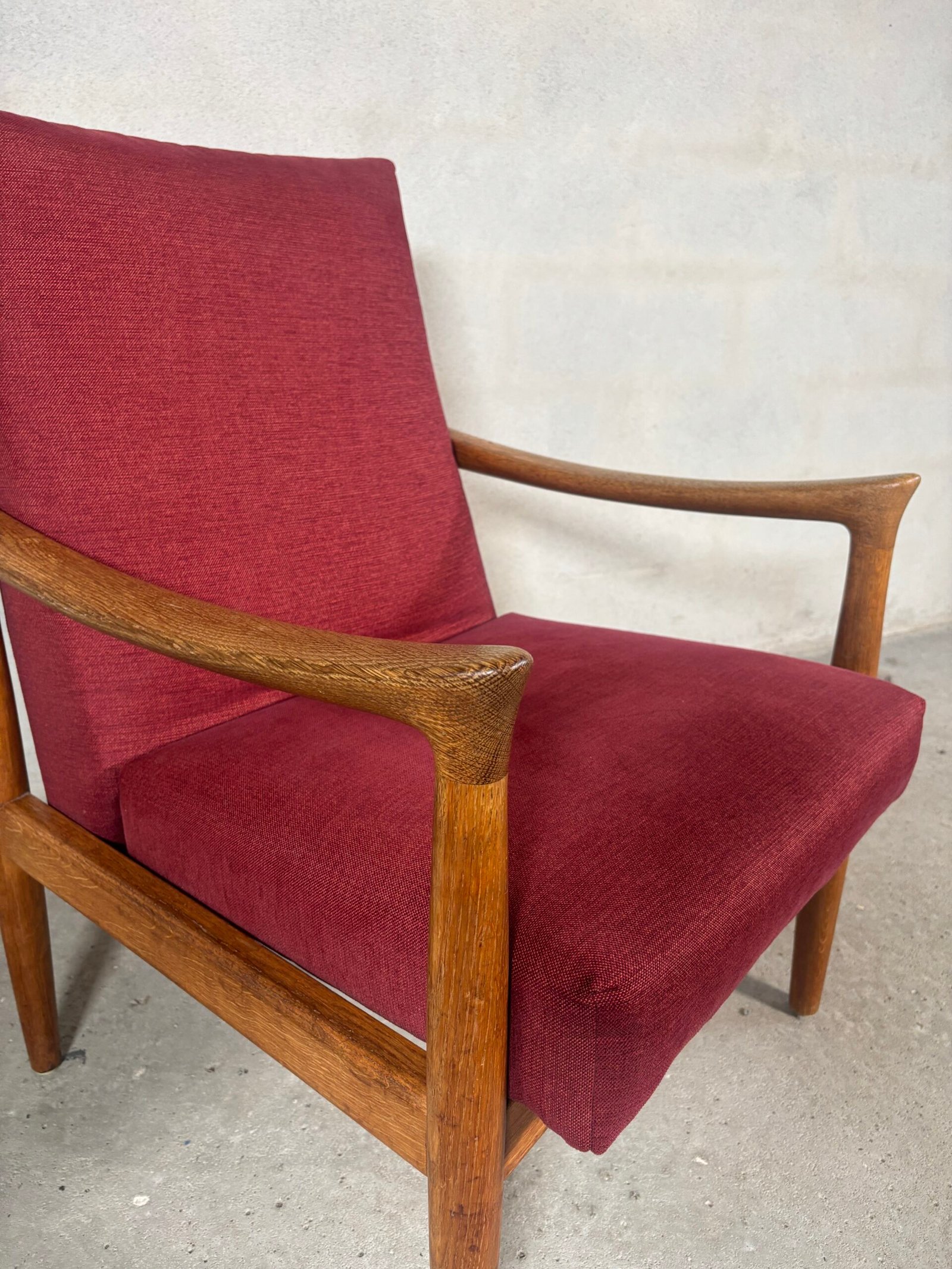 Fritz Hansen Lounge Chair — Denmark, 1960s - Image 5