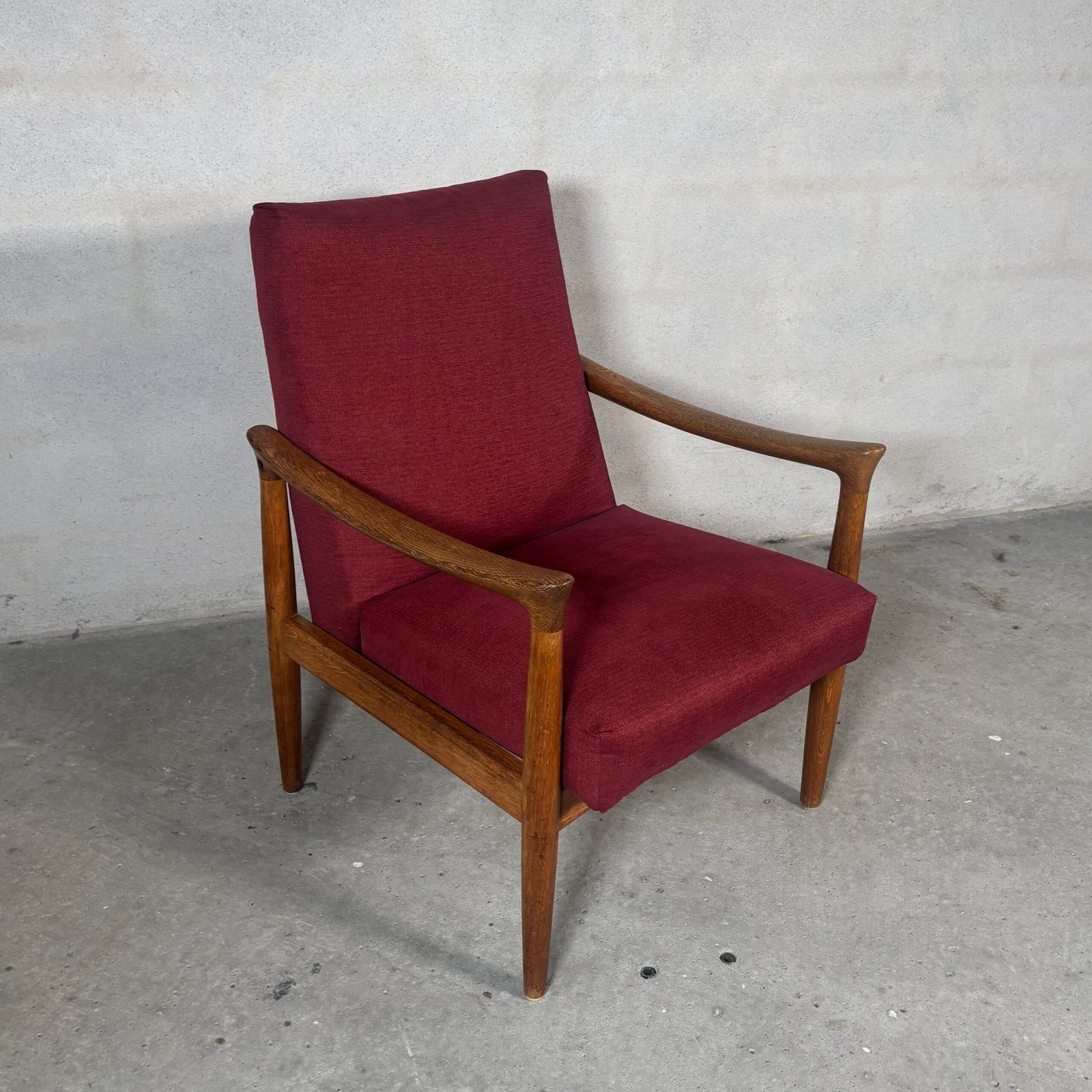 Fritz Hansen Lounge Chair — Denmark, 1960s - Image 2