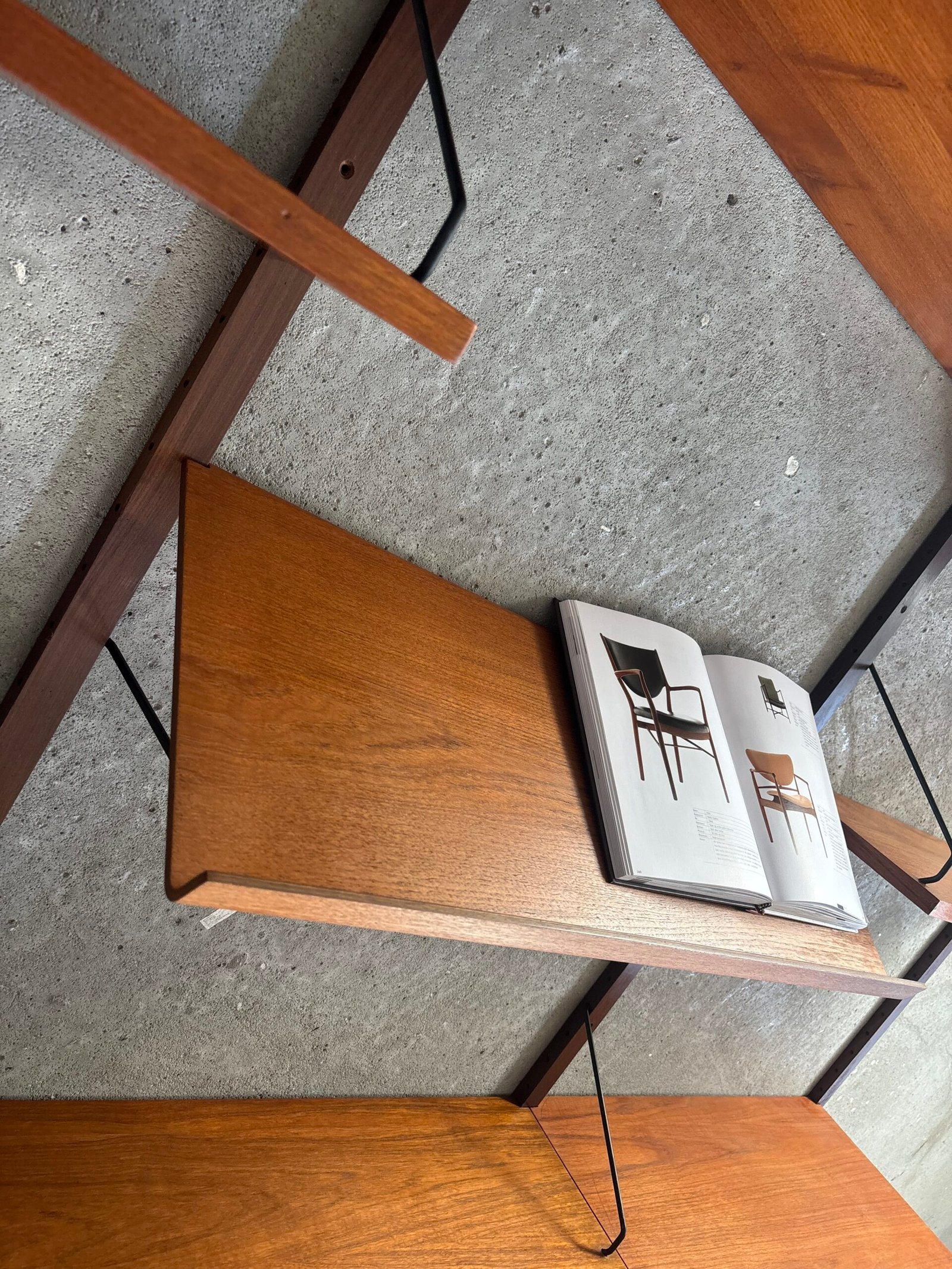 Poul Cadovius Modular Teak Wall System — 4 Columns - Image 5