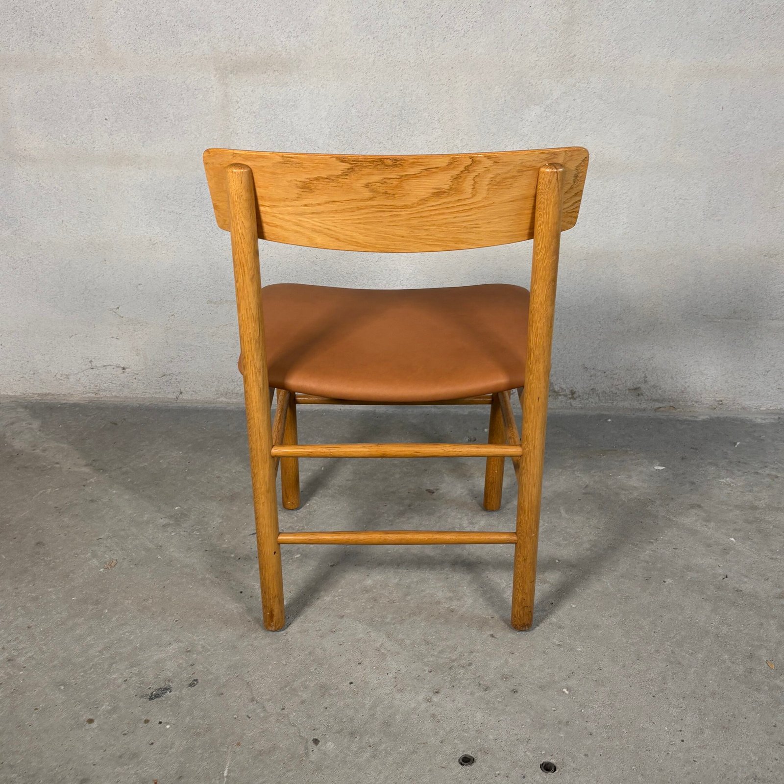 4x Farstrup – Model 250 Dining Chairs, Cognac Leather - Image 10