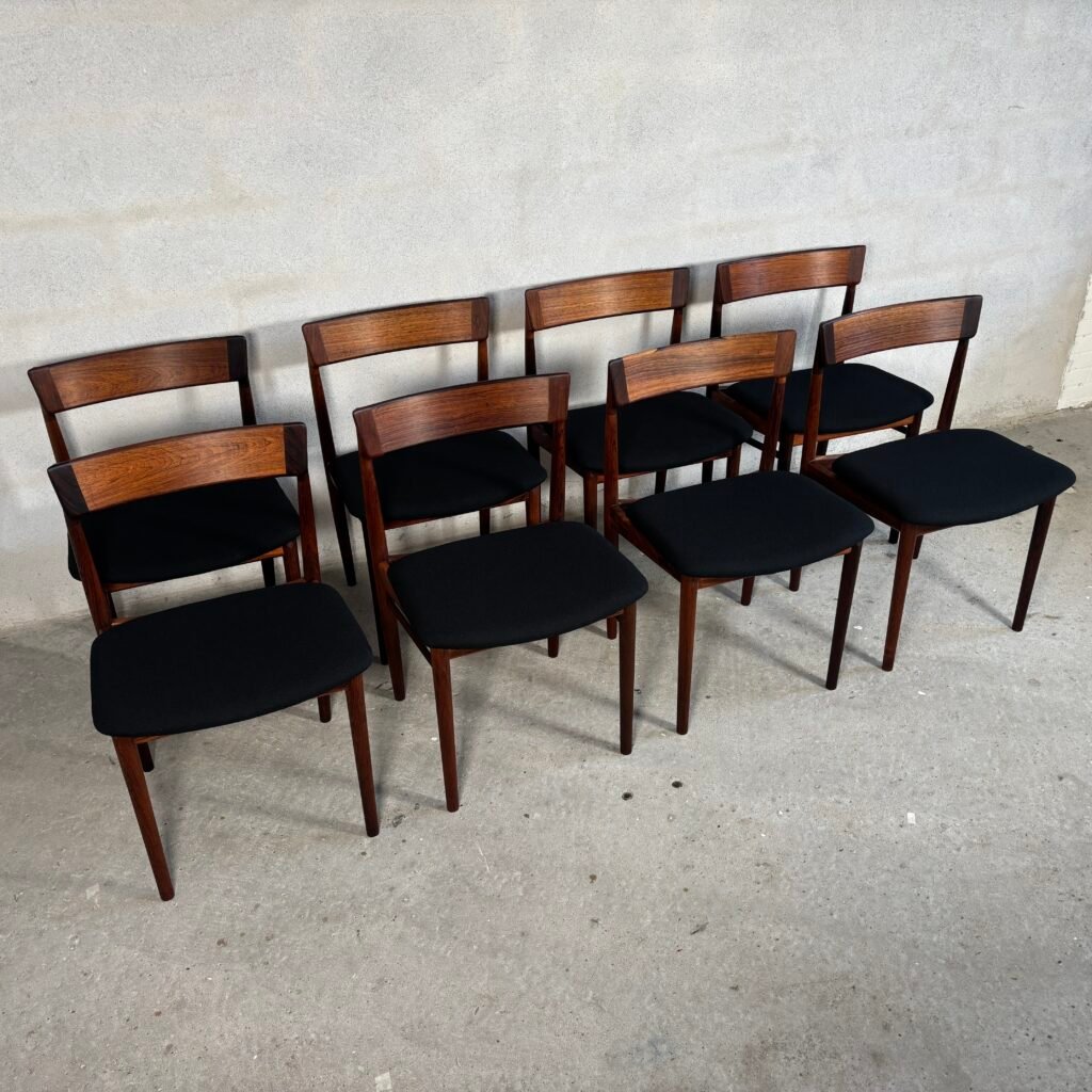 Henry Rosengren Rosewood Model 39 Dining Chairs