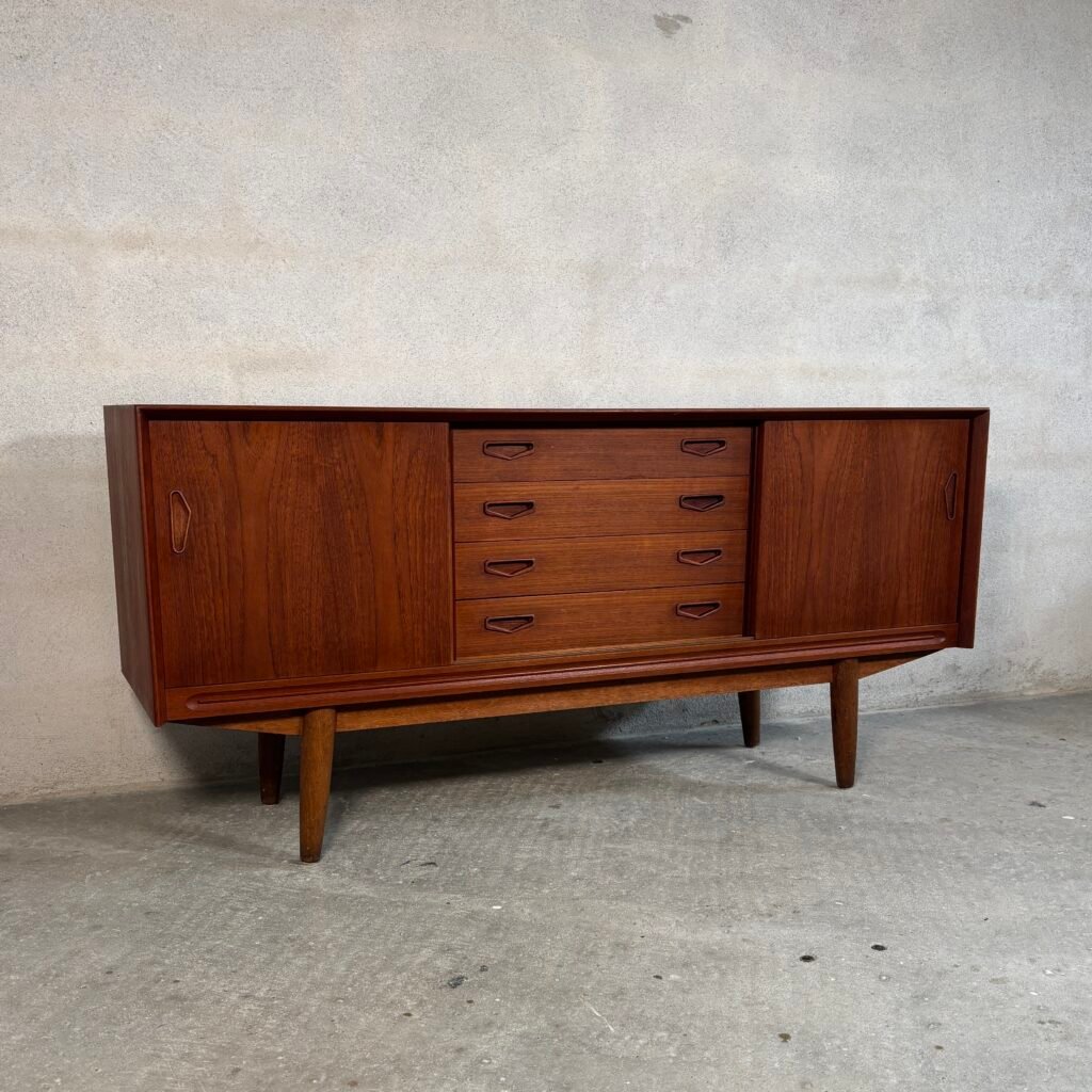 Clausen & Søn Teak Sideboard / Lowboard – Denmark, 1960s