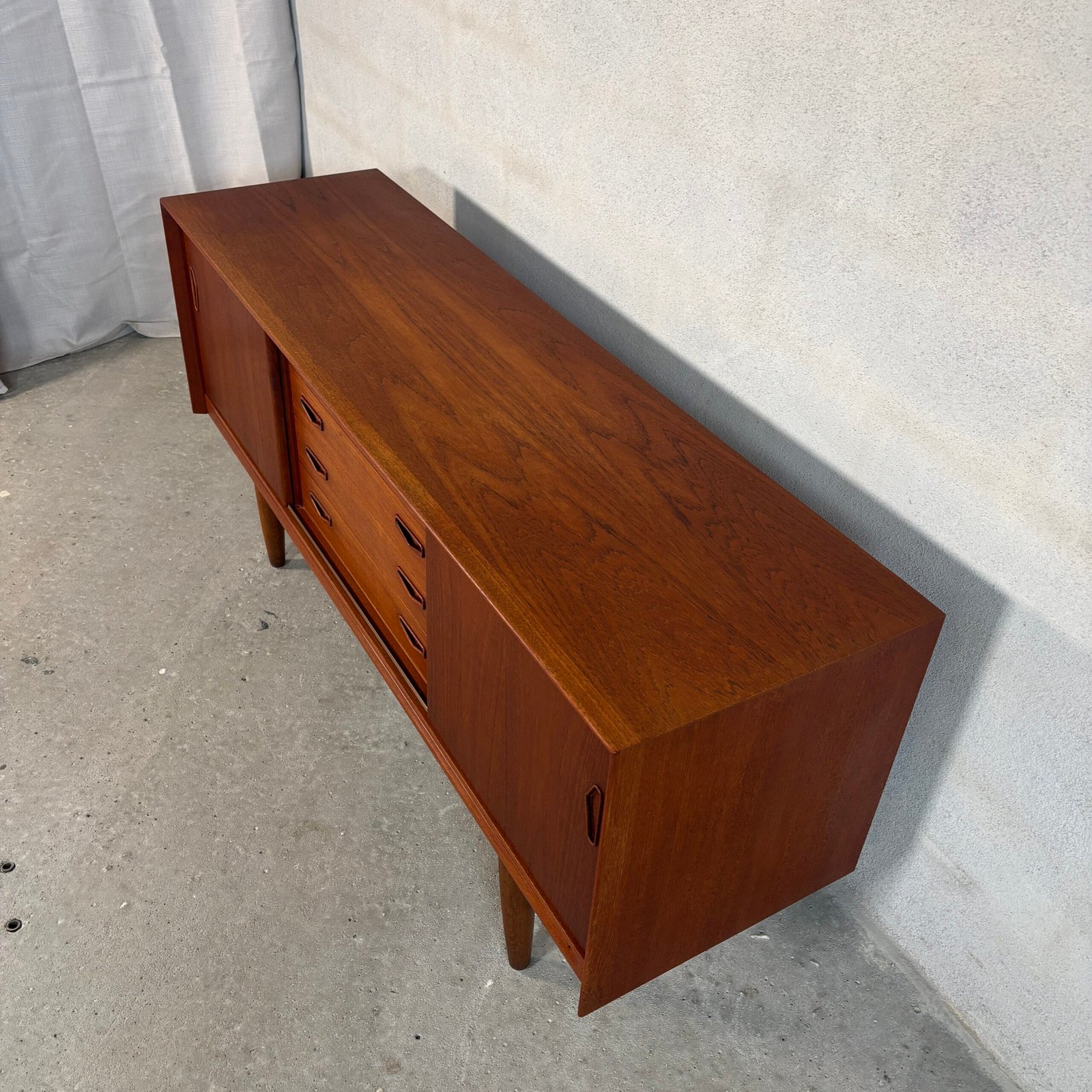 Clausen & Søn Teak Sideboard / Lowboard – Denmark, 1960s - Image 6