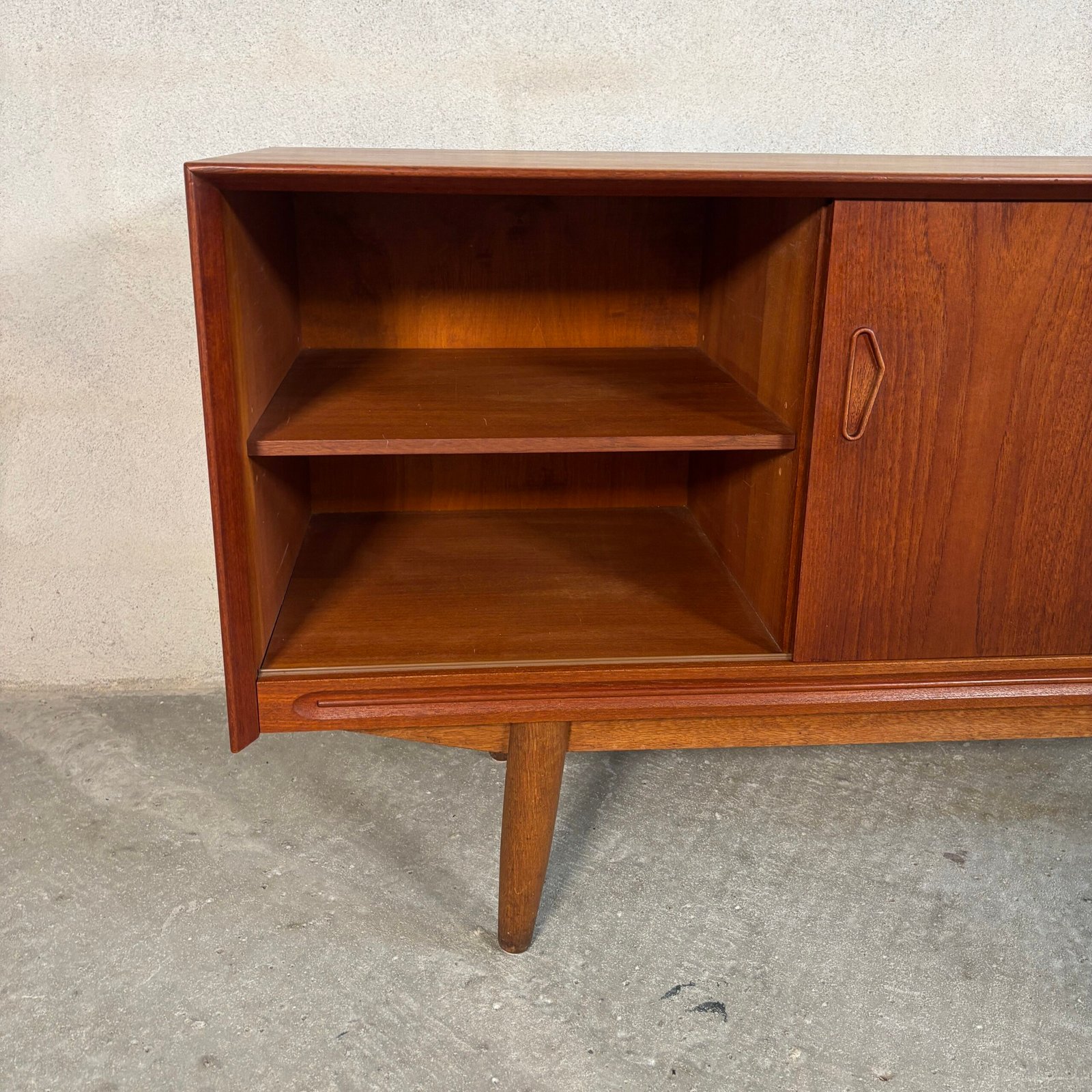 Clausen & Søn Teak Sideboard / Lowboard – Denmark, 1960s - Image 8