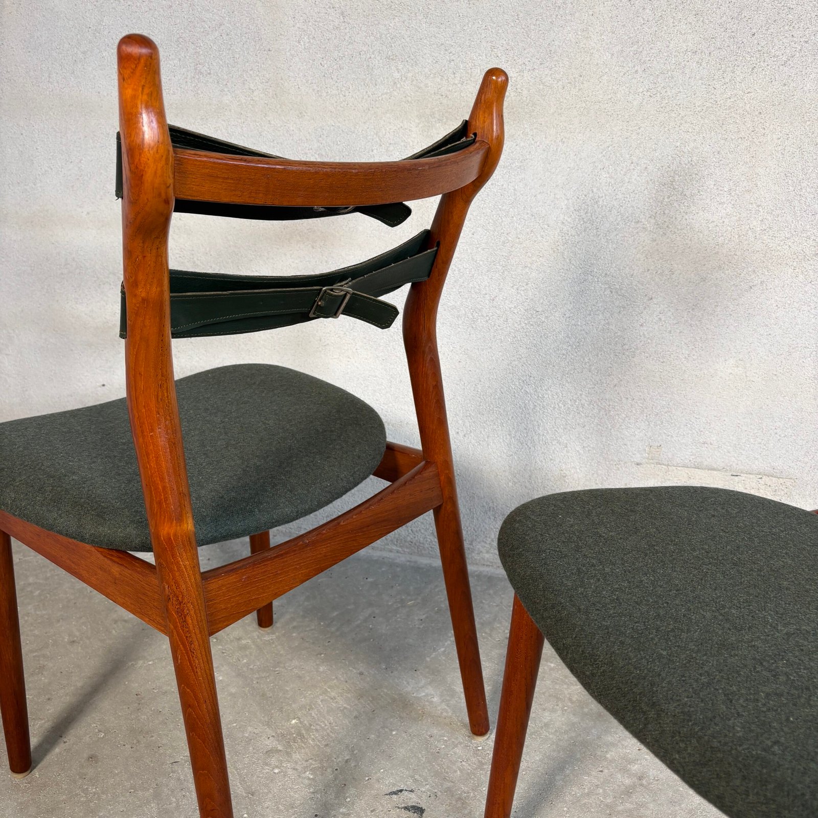 3x Helge Sibast Dining Chairs — Sibast Møbler, Denmark, 1957 - Image 6