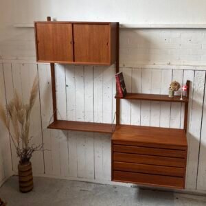 Poul Cadovius Royal Modular Wall Shelving System