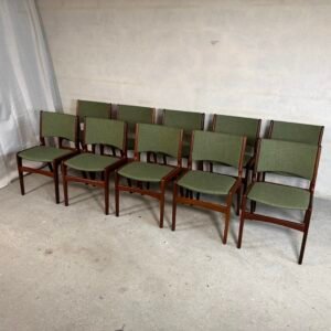 Model 89 Dining Chairs by Erik Buch