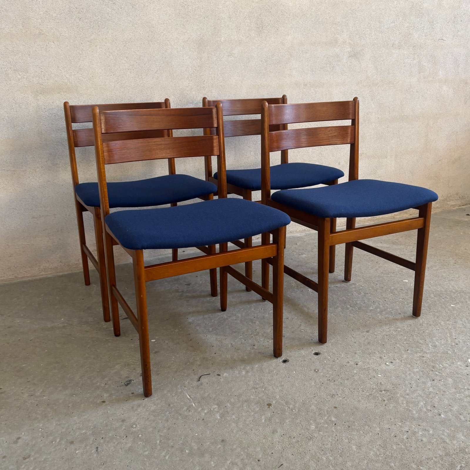 4 Teak Dining Chairs by Boltinge Stolefabrik - Image 3