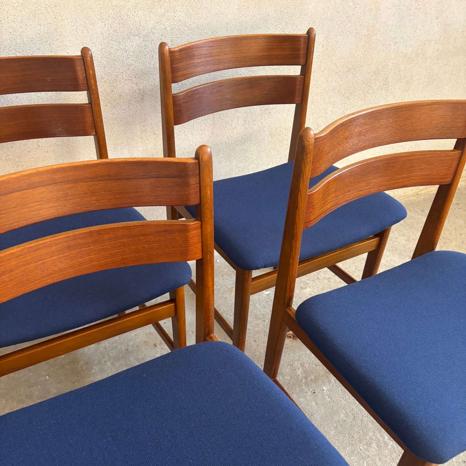 4 Teak Dining Chairs by Boltinge Stolefabrik - Image 5